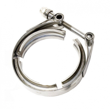 Marmon 4.21 clamp for s300 turbos with Down Pipe with thin rolled exhaust